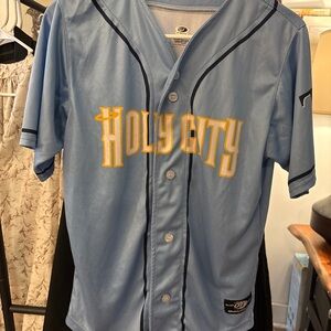 Holy City Blue Baseball Jersey